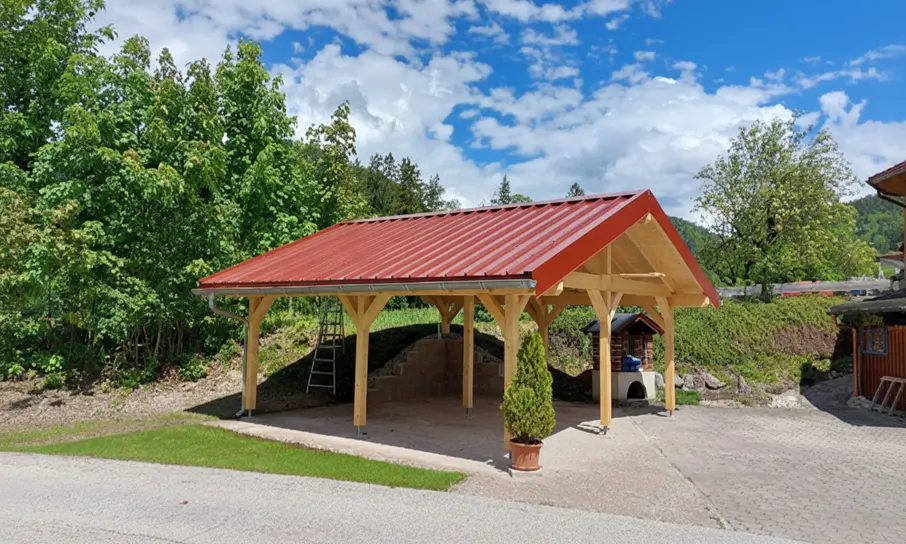 Carport aus dem SCS Konfigurator