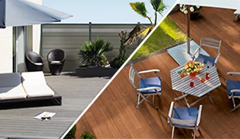 WPC vs Holzterrasse