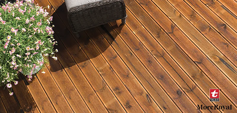 Terrasse aus Kiefer More Royal