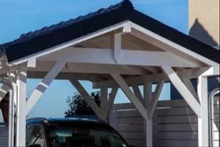 Carport mit Satteldach