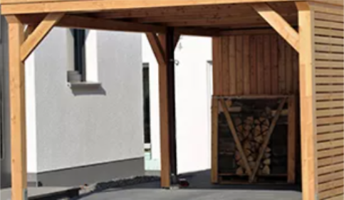 Warum ein Carport aus Holz