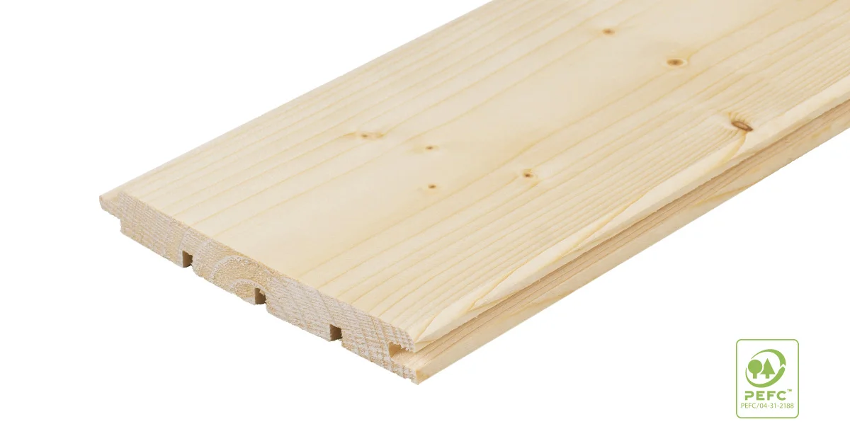 Fasebrett nord. Fichte