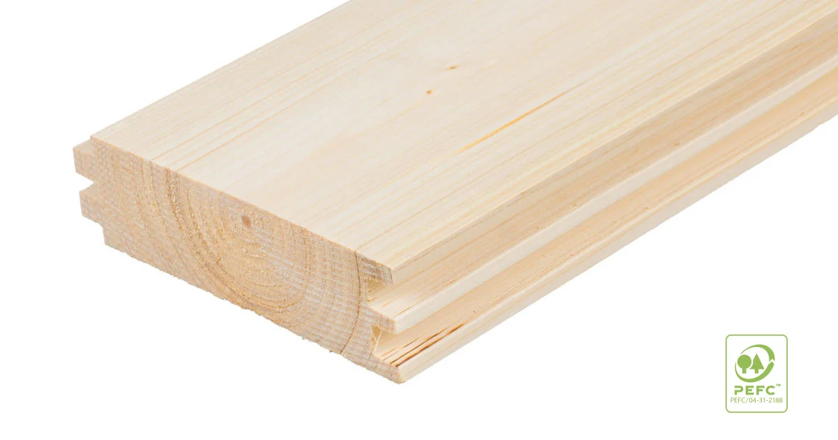 Doppel-NF-Bretter nord.Fichte